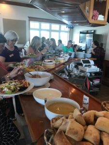 food spread at Counter Culture